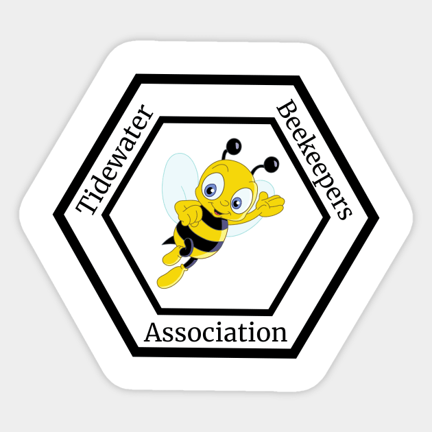 TBA Original Logo Sticker by Tidewater Beekeepers
